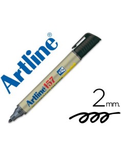 ROTULADOR ARTLINE PIZARRA EK-157 NEGRO -PUNTA REDONDA 2 MM