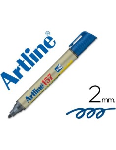 ROTULADOR ARTLINE PIZARRA EK-157 AZUL -PUNTA REDONDA 2 MM