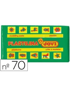 PLASTILINA JOVI 70 VERDE CLARO -UNIDAD -TAMAÑO PEQUEÑO