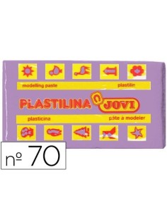 PLASTILINA JOVI 70 LILA -UNIDAD -TAMAÑO PEQUEÑO