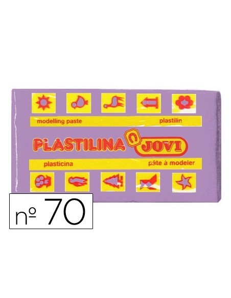 PLASTILINA JOVI 70 LILA -UNIDAD -TAMAÑO PEQUEÑO