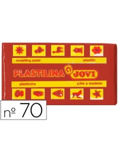PLASTILINA JOVI 70 MARRON -UNIDAD -TAMAÑO PEQUEÑO