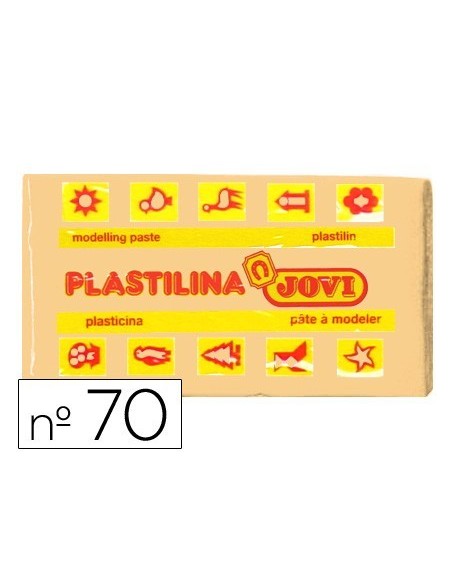 PLASTILINA JOVI 70 CARNE -UNIDAD -TAMAÑO PEQUEÑO