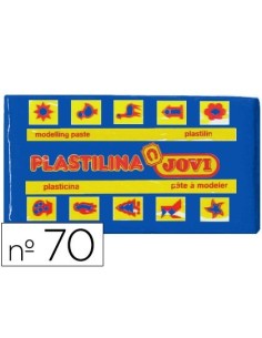 PLASTILINA JOVI 70 AZUL OSCURO -UNIDAD TAMAÑO PEQUEÑO