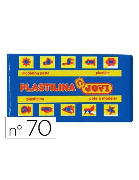 PLASTILINA JOVI 70 AZUL OSCURO -UNIDAD TAMAÑO PEQUEÑO