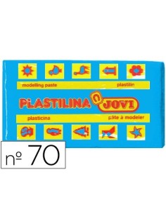 PLASTILINA JOVI 70 AZUL CLARO -UNIDAD -TAMAÑO PEQUEÑO