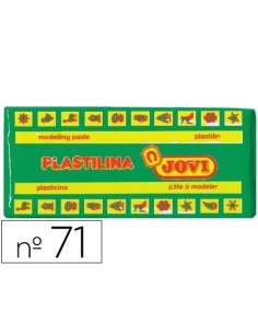PLASTILINA JOVI 71 VERDE CLARO -UNIDAD -TAMAÑO MEDIANO