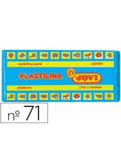 PLASTILINA JOVI 71 AZUL CLARO -UNIDAD -TAMAÑO MEDIANO