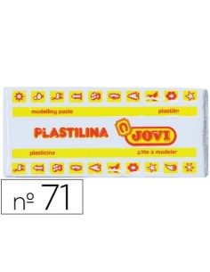 PLASTILINA JOVI 71 BLANCO -UNIDAD -TAMAÑO MEDIANO