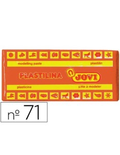PLASTILINA JOVI 71 NARANJA -UNIDAD -TAMAÑO MEDIANO