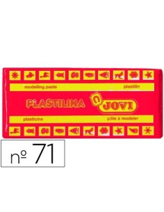 PLASTILINA JOVI 71 RUBI -UNIDAD -TAMAÑO MEDIANO