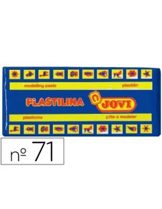 PLASTILINA JOVI 71 AZUL OSCURO -UNIDAD -TAMAÑO MEDIANO