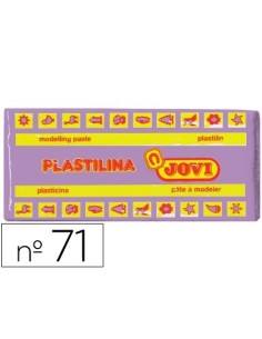 PLASTILINA JOVI 71 LILA -UNIDAD -TAMAÑO MEDIANO
