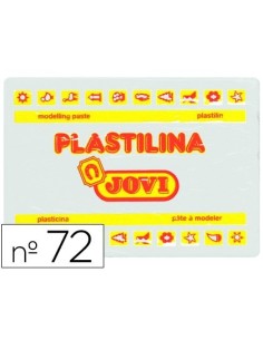 PLASTILINA JOVI 72 BLANCO -UNIDAD -TAMAÑO GRANDE