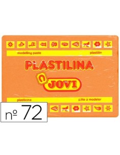 PLASTILINA JOVI 72 NARANJA -UNIDAD -TAMAÑO GRANDE