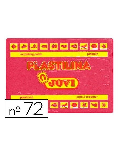 PLASTILINA JOVI 72 RUBI -UNIDAD -TAMAÑO GRANDE