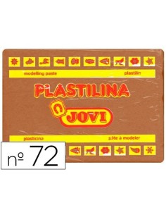 PLASTILINA JOVI 72 MARRON -UNIDAD -TAMAÑO GRANDE