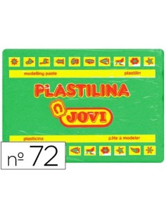 PLASTILINA JOVI 72 VERDE CLARO -UNIDAD -TAMAÑO GRANDE