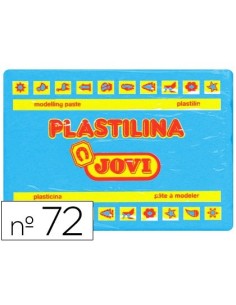 PLASTILINA JOVI 72 AZUL CLARO -UNIDAD -TAMAÑO GRANDE