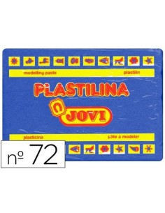 PLASTILINA JOVI 72 AZUL OSCURO -UNIDAD -TAMAÑO GRANDE