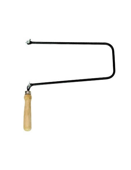 ARCO DE SEGUETA GRANDE 265 MM DE CALADO MANGO DE MADERA