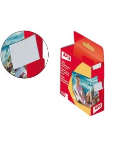 TACKS AUTOADHESIVOS APLI 2 CARAS CAJA DE 250 UNIDADES