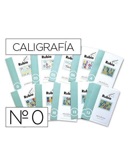 CUADERNO RUBIO CALIGRAFIA N. 0
