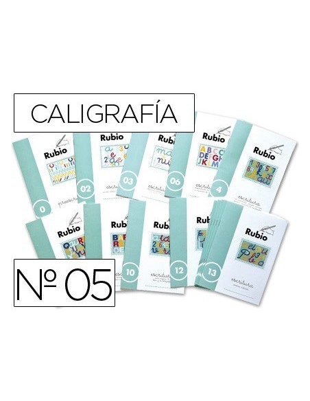 CUADERNO RUBIO CALIGRAFIA N. 05