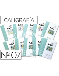 CUADERNO RUBIO CALIGRAFIA N. 07