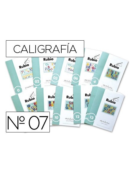 CUADERNO RUBIO CALIGRAFIA N. 07