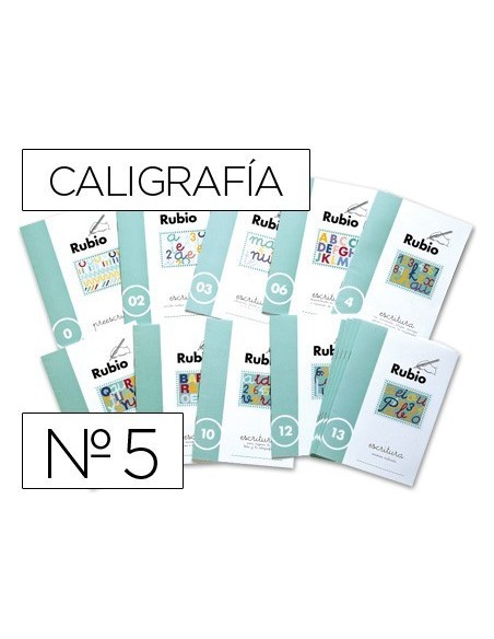 CUADERNO RUBIO CALIGRAFIA N. 5