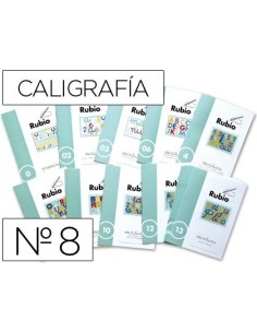 CUADERNO RUBIO CALIGRAFIA N. 8