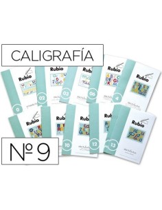 CUADERNO RUBIO CALIGRAFIA N. 9