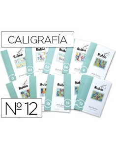 CUADERNO RUBIO CALIGRAFIA N. 12