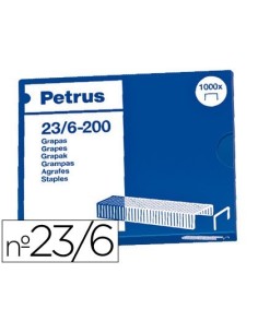 GRAPAS PETRUS N. 23/6 CAJA DE 1000 UNIDADES