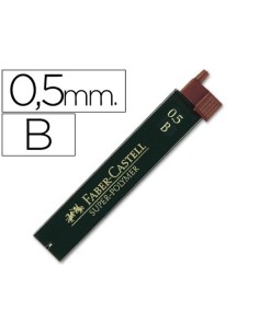 MINAS FABER GRAFITO 9065 0,5 MM B ESTUCHE DE 12 MINAS
