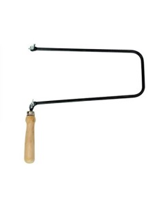 ARCO DE SEGUETA PEQUEÑO 155 MM DE CALADO MANGO DE MADERA