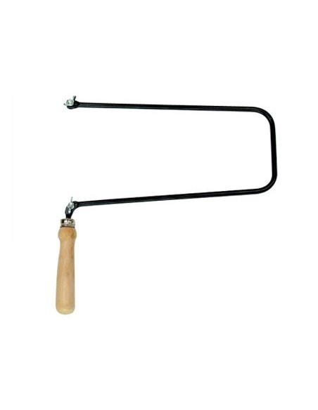 ARCO DE SEGUETA PEQUEÑO 155 MM DE CALADO MANGO DE MADERA