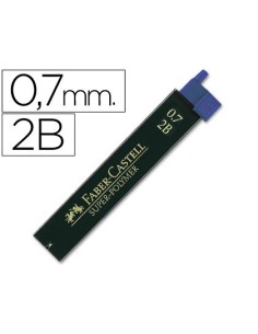 MINAS FABER GRAFITO 9067 0,7 MM 2B ESTUCHE DE 12 MINAS