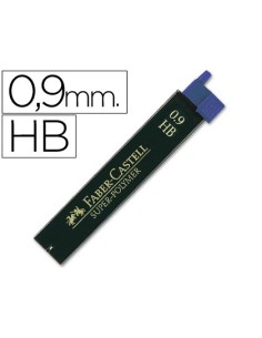 MINAS FABER GRAFITO 9069 0,9 MM HB ESTUCHE DE 12 MINAS