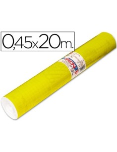 ROLLO ADHESIVO AIRONFIX UNICOLOR AMARILLO BRILLO 67007ROLLO DE 20 MT