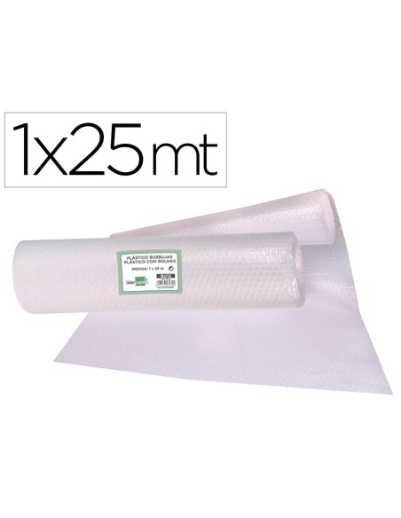 PLASTICO BURBUJA LIDERPAPEL 1X25M