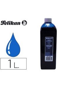 TINTA TAMPON PELIKAN AZUL FRASCO DE 1 LITRO