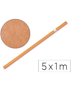 PAPEL KRAFT LIDERPAPEL NARANJA ROLLO 5X1 MT
