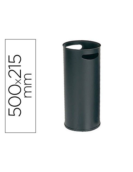 PARAGUERO METALICO 306 NEGRO 50X21,5 CM