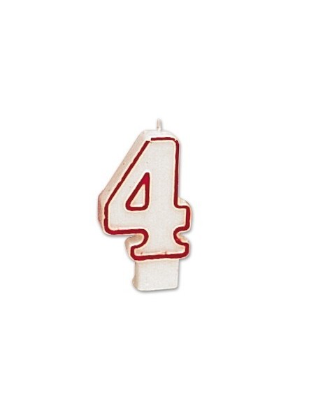 VELA CUMPLEAÑOS LIDERPAPEL N.4