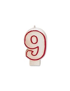 VELA CUMPLEAÑOS LIDERPAPEL N.9