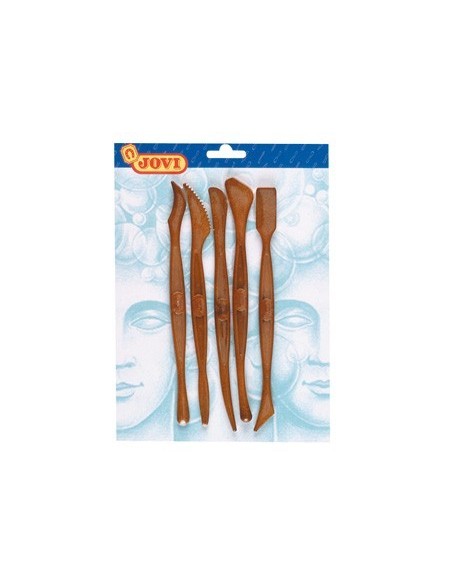 INSTRUMENTOS DE MODELAR JOVI BLISTER DE 5 UNIDADES