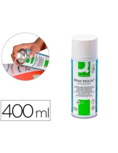 PEGAMENTO Q-CONNECT SPRAY QUICK MOUNT ADHESIVO REPOSICIONABLE 400 ML