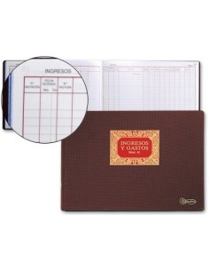 LIBRO MIQUELRIUS N.61 FOLIO 100 HOJAS INGRESOS Y GASTOS